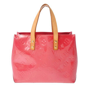 Louis Vuitton Vernis Reed Framboise Monogram Handbag